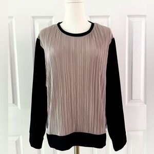 Zara Pleated Blouse Size L